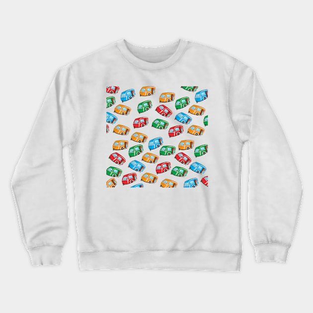 Caravan pattern Crewneck Sweatshirt by nickemporium1